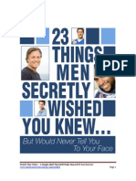 23 Secrets Men