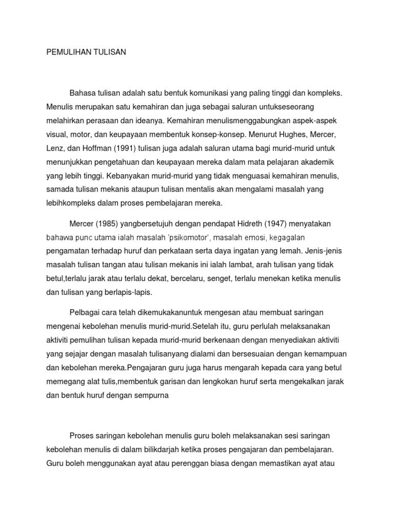 Kemahiran Menulis Smart Mind Home Centre Banting Facebook