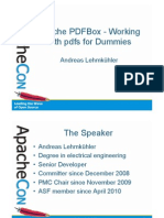 Apache Con PDF Box