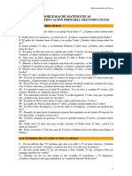 Problemas de 3º (Sumas Restas Multiplicaciones Unidades de Medida)