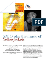 The Scottish National Jazz Orchestra (SNJO) Presents The Music of The YellowjacketsDundee