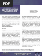 Hedge de Boi Gordo No Mercado Futuro Da Bmef Para o Estado de Goiás - Base e Risco de Base