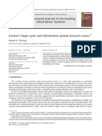 O'Leary Daniel E 2008 Gartners Hype Cycle