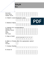 Registration Form