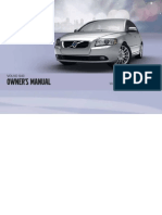 2011 Volvo S40 Owners Manual