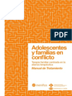 Adolescentes y Familias en Conflicto Manual de Terapia Familiar - Valentin Escudero