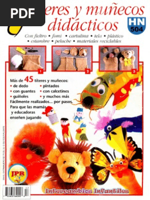 muñecos didacticos