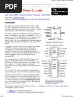 555 and 556 Timer Circuits