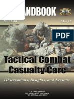 TCCC Handbook Provides Guidance on Combat Casualty Care