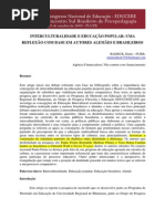 Interculturalidade e Educaçao