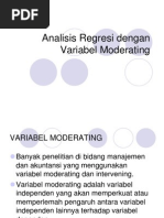 Download Analisis Regresi Dengan Variabel Moderating  Intervening by Aida Irsyahma SN240483153 doc pdf