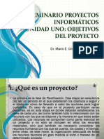 Objetivos de un proyecto informatico