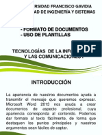 - Formato de Documentos - Uso de Plantillas (1)