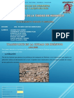 1 Trabajo P.U.R Problemas en La Ciudad de Huanuco