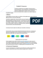 Sensores ópticos y de temperatura