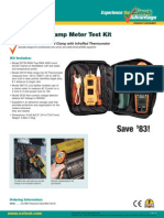 Save 83!: Professional Clamp Meter Test Kit