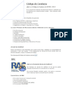 Codigo Conducta Vestex PDF