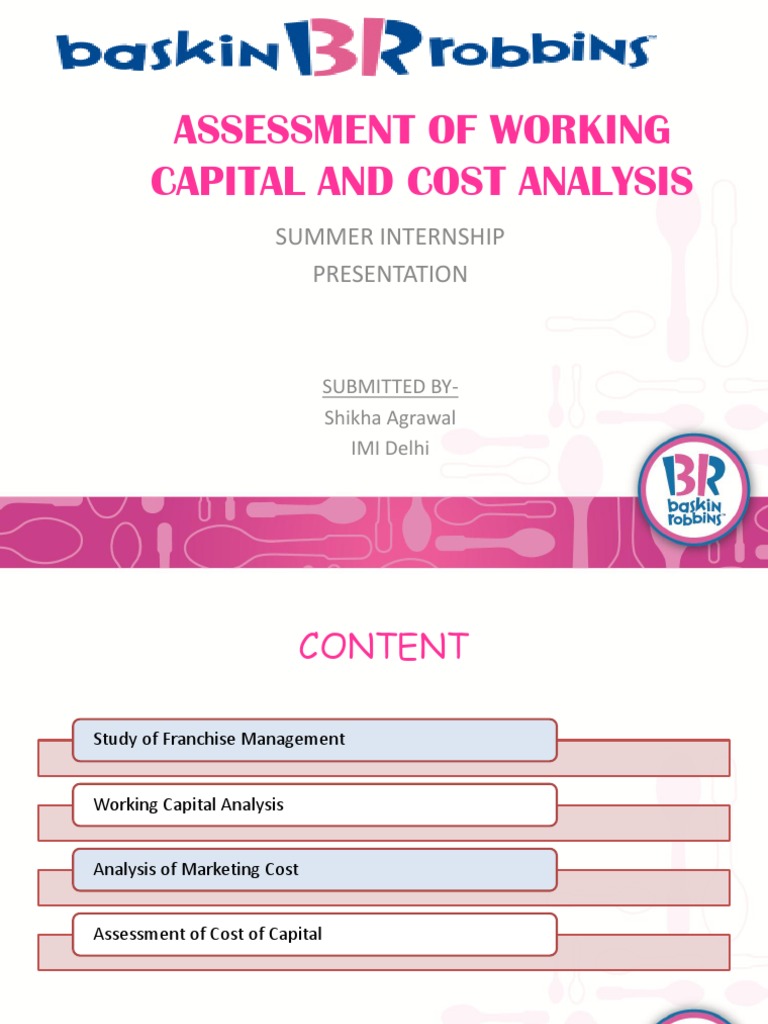 Baskin Robbins | PDF | Franchising | Beta (Finance)