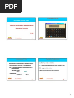 Funcao Calculadora 12 C