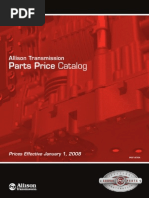 Allison Transmission Price List 12-19-07