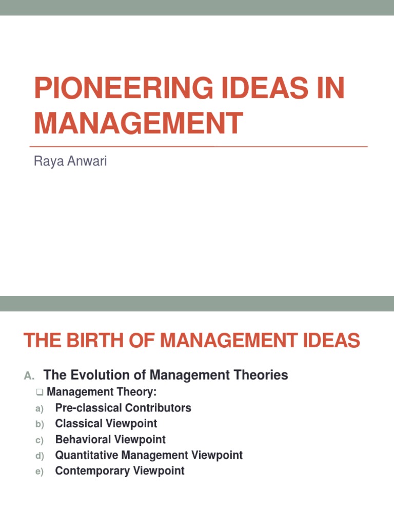 ch-2-pioneering-ideas-in-management-pdf-motivation-motivational