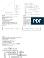 Crucigrama Propiedades de La Materia