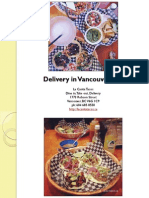 Delivery in Vancouver British Columbia