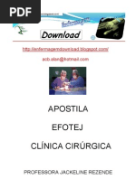 Apostila - Enfermagem Cirurgica - EFOTEJ