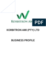 Korbitron AMI Business Profile