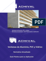 Guia de Ventanas de Aluminio PVC y Vidrios Achival PDF