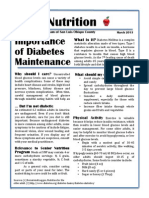 SNP Diabetes Hand Out