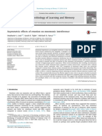 Asymmetric effects of emotion on mnemonic interference (Leal, Tighe, & Yassa, 2014)