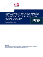 mR 155 - Development of a BDS Market for Agricultural Inputs in Rural Uganda