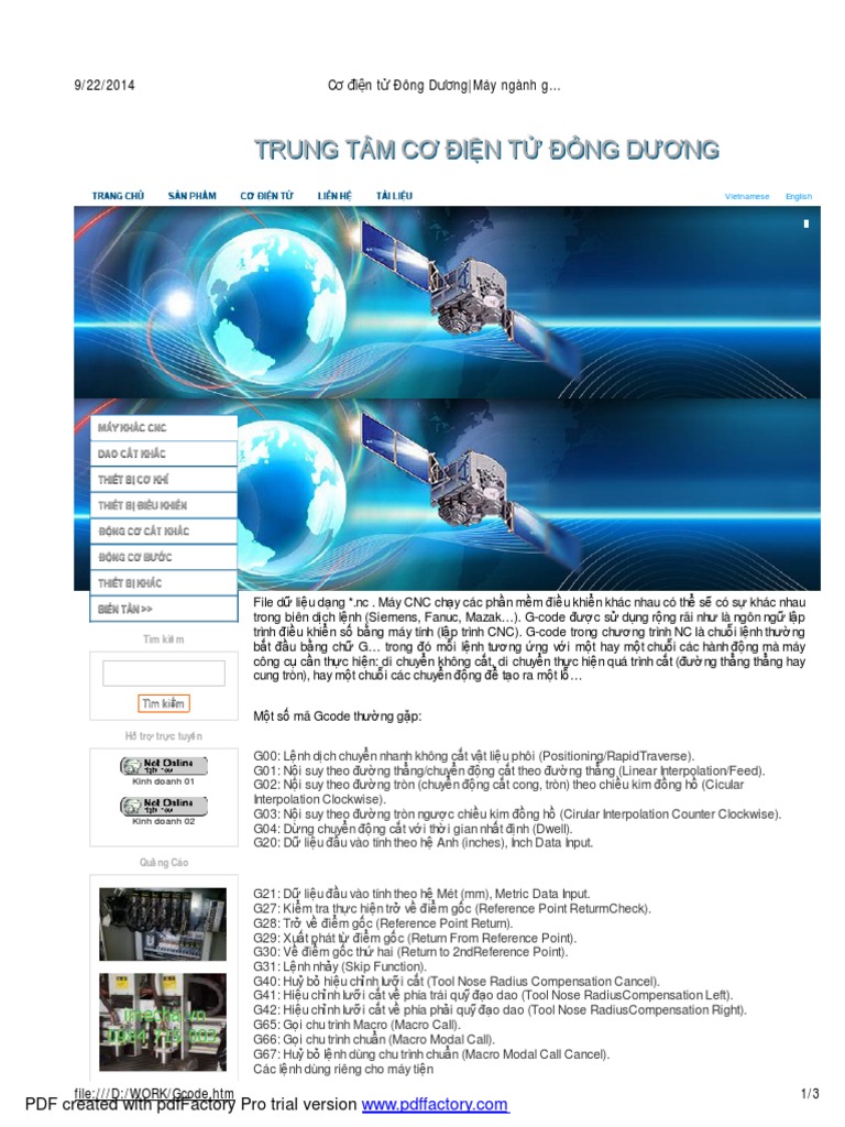 GCode List PDF | PDF