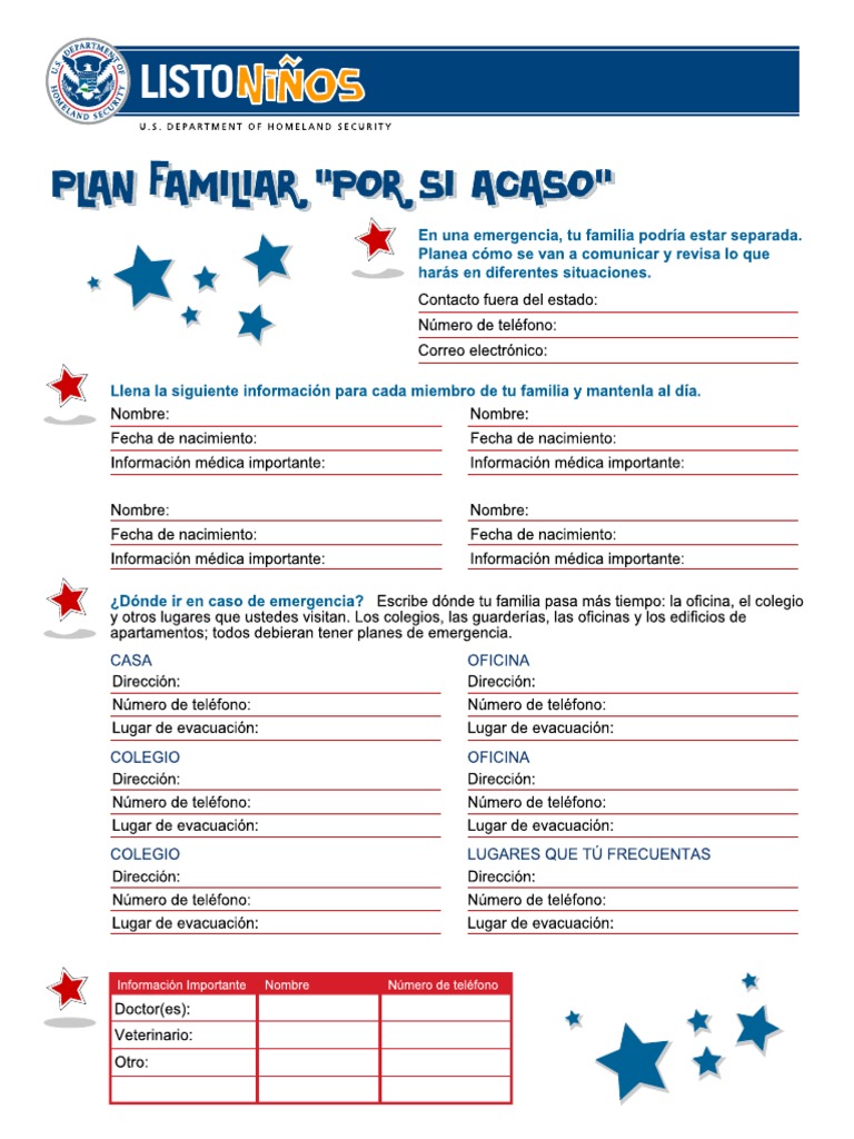 Family Plan Pdf
