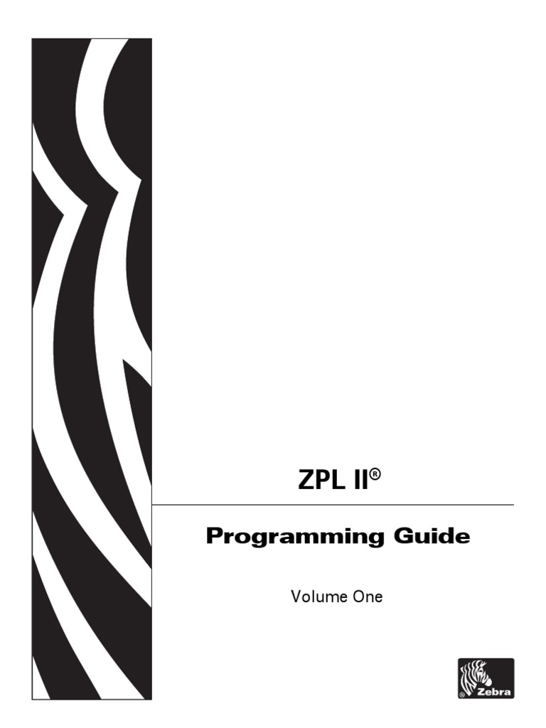 Zebra Programming Language (ZPLII) PDF