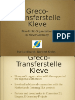Greco-Transferstelle Kleve: Non-Profit-Organization in Kleve/Germany