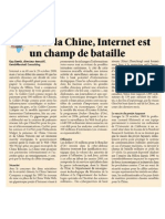 Pour La Chine, Internet Est Un Champ de Bataille