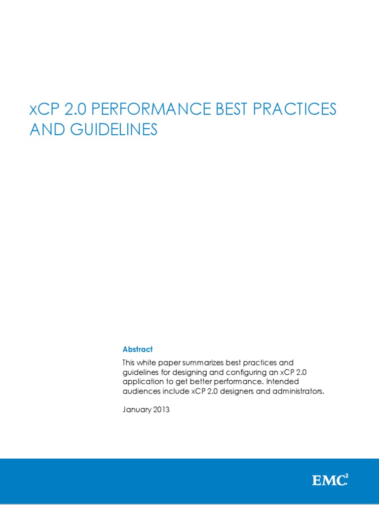 XCP Performance Best Practices | PDF | Oracle Database | Microsoft Sql ...