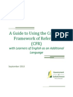 A Guide To Using The CFR With EAL Learners