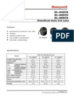 GL-A40CS GL-A60CS GL-A80CS: Monofocal Auto Iris Lens