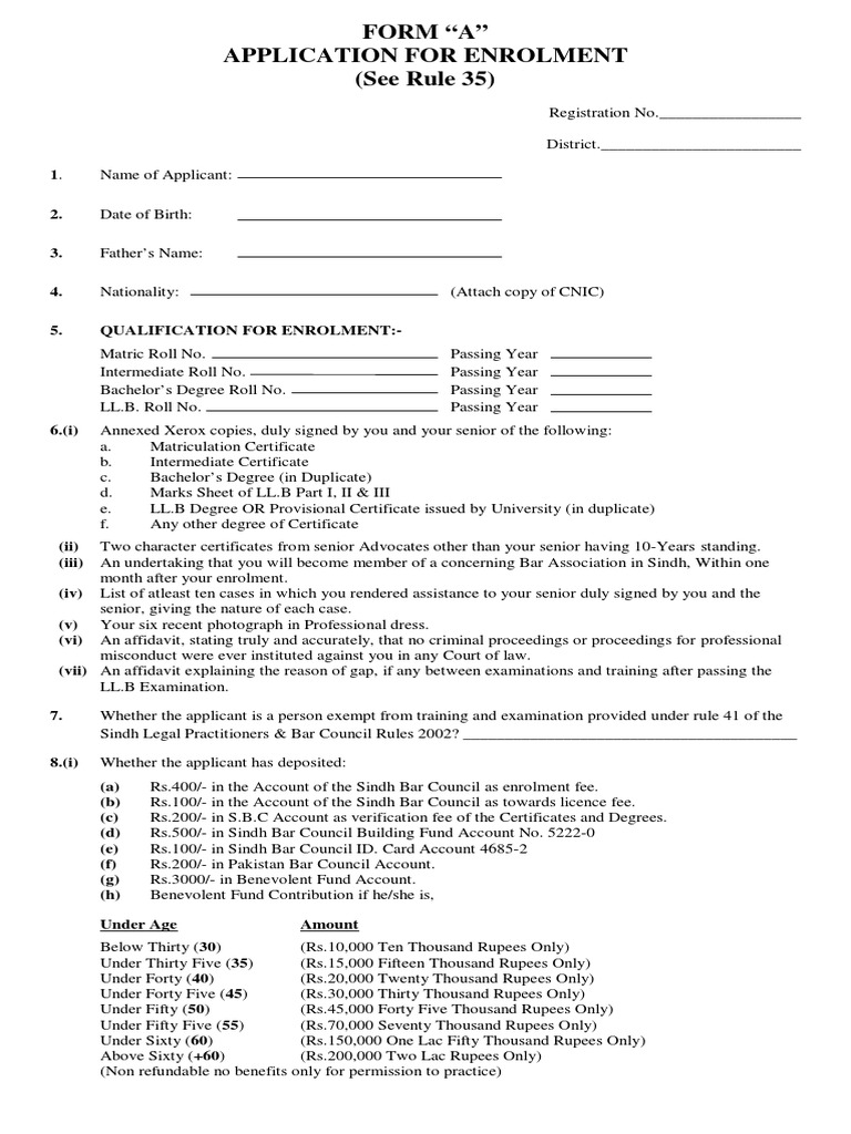 Sindh Bar PDF Advocate Bar Association