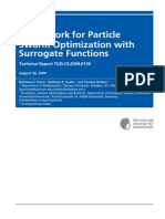 Framework For Particle Swarm Optimization With Surrogate Functions