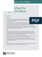 Distributing the Digital Dividend - Mapping Digital Media Global Findings