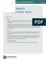 Digital Media in South-East Asia - Mapping Digital Media Global Findings