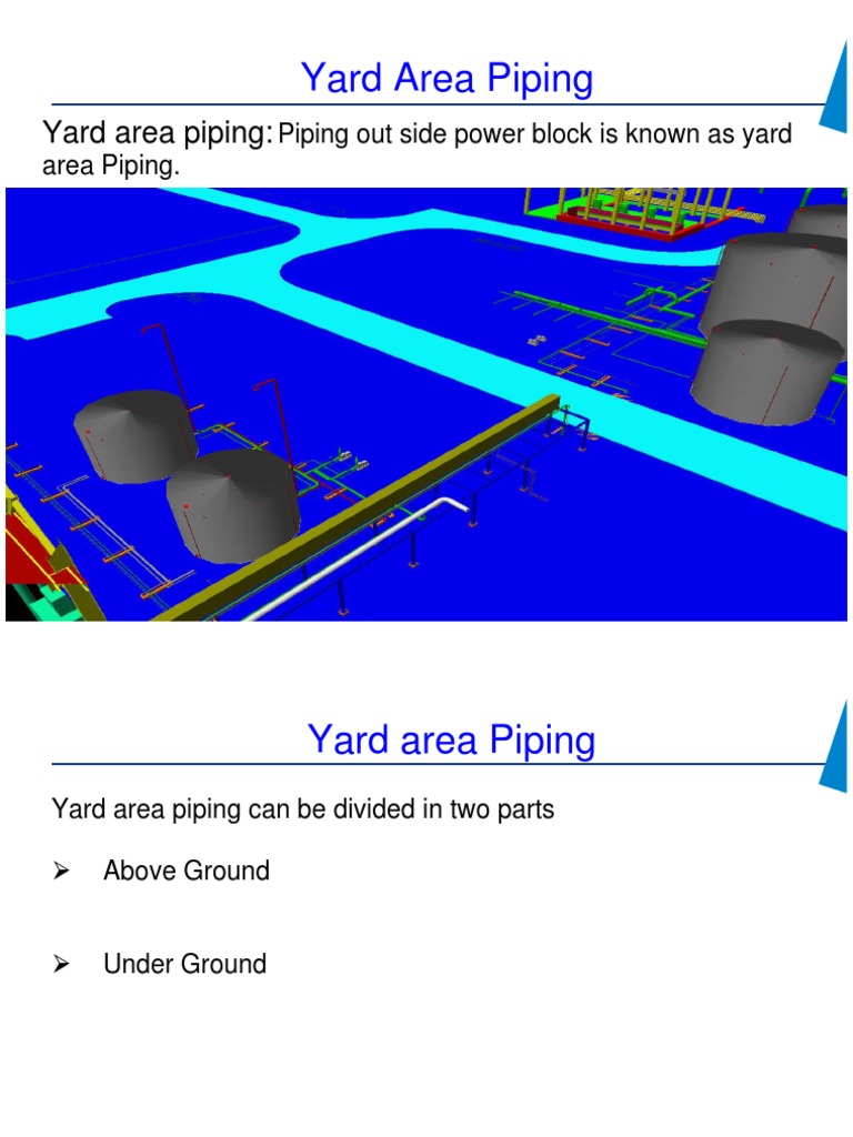 Yard Piping and Rack Design Guidelines | PDF | Pipe (Fluid Conveyance ...