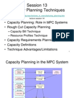 10 Lect14 Capacity Planning Techniques