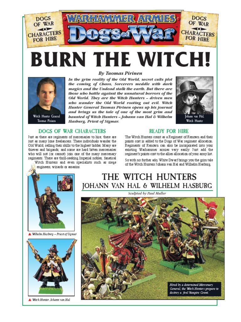 Warhammer Dogs of war Johann et Wilhelm - Collection