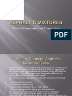 Asphaltic Mixtures