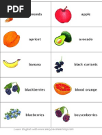 Complete A-Z Fruits and Vegetables List | PDF | Fruit | Vegetables